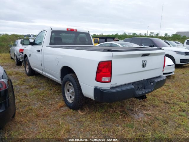 3C6JR6DG8MG705349 RAM 1500 Classic Tradesman  4x2 8' Box