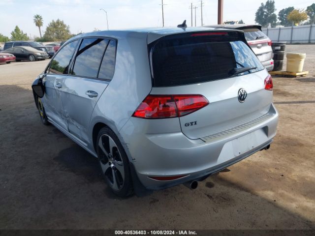 3VW4T7AU2FM049481 Volkswagen Golf Gti 2.0t Se 4-door