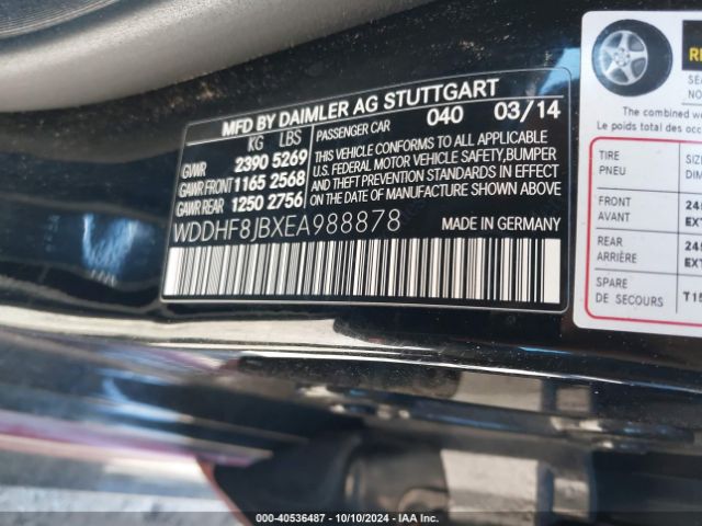 WDDHF8JBXEA988878 Mercedes-Benz E 350 4matic