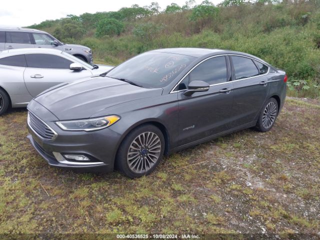 3FA6P0RU1HR250263 Ford Fusion Hybrid Titanium