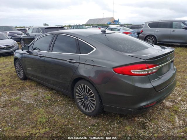 3FA6P0RU1HR250263 Ford Fusion Hybrid Titanium