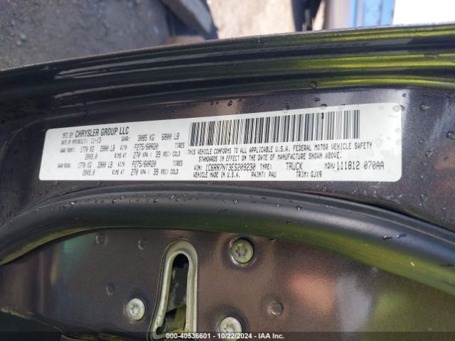 1C6RR7NT3ES209230 RAM 1500 Laramie