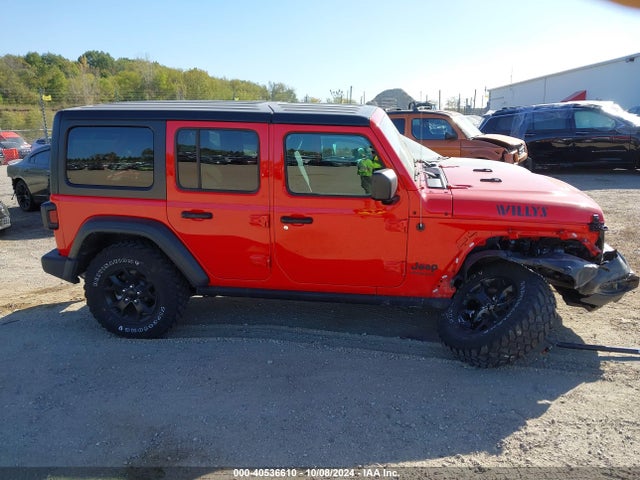 1C4HJXDN5MW814694 Jeep Wrangler Unlimited Willys 4x4