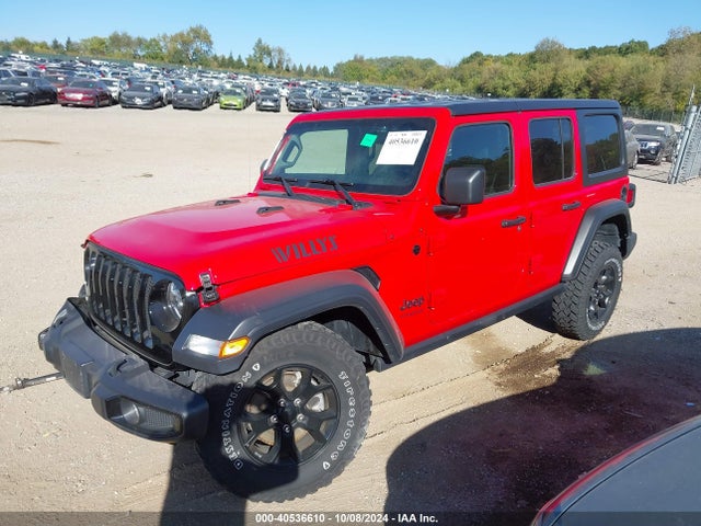 1C4HJXDN5MW814694 Jeep Wrangler Unlimited Willys 4x4