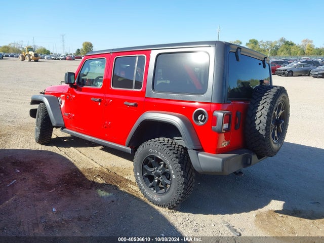 1C4HJXDN5MW814694 Jeep Wrangler Unlimited Willys 4x4