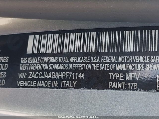ZACCJAAB8HPF71144 Jeep Renegade Sport Fwd