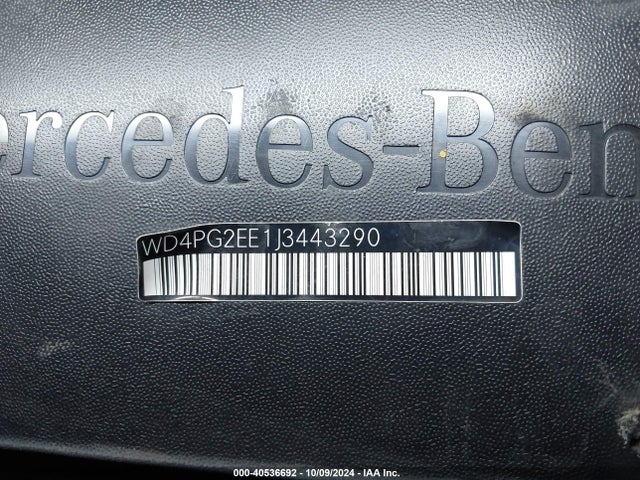 Mercedes-Benz Metris 2018 WD4PG2EE1J3443290 Image 18