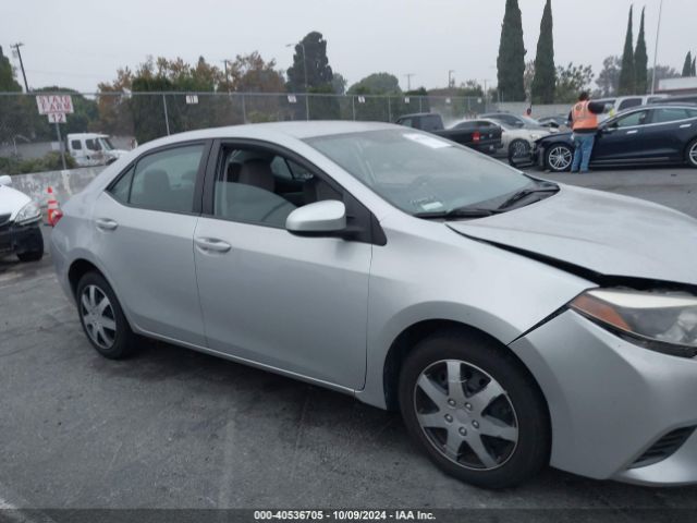 5YFBURHE3GP519075 Toyota COROLLA LE