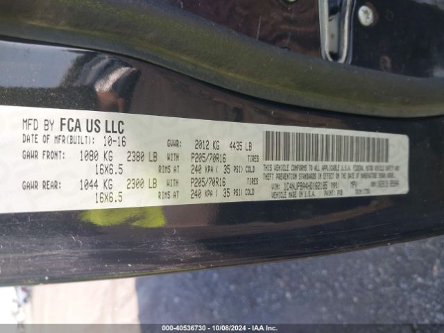 1C4NJPBA4HD162185 Jeep Patriot Sport Fwd