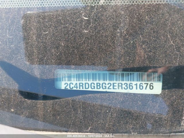 2C4RDGBG2ER361676 Dodge Grand Caravan Avp/se