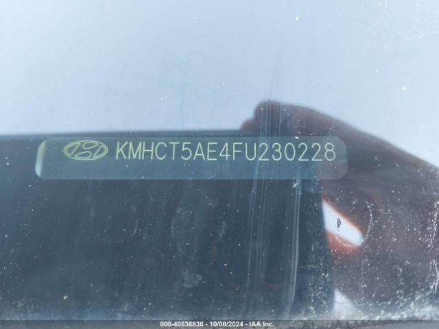 KMHCT5AE4FU230228 Hyundai ACCENT GS