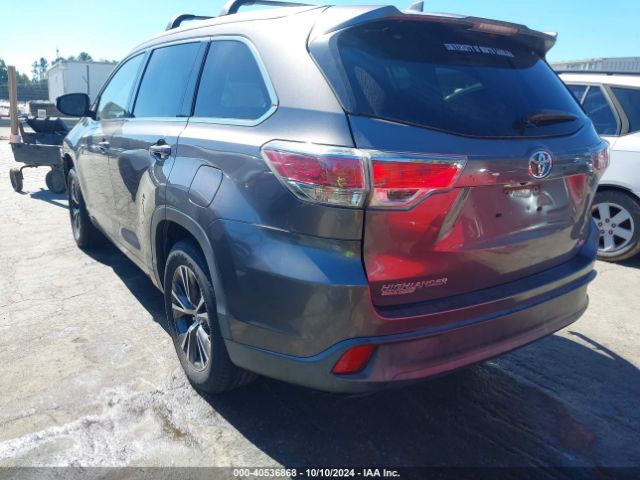 5TDKKRFH1GS157922 Toyota Highlander Xle V6