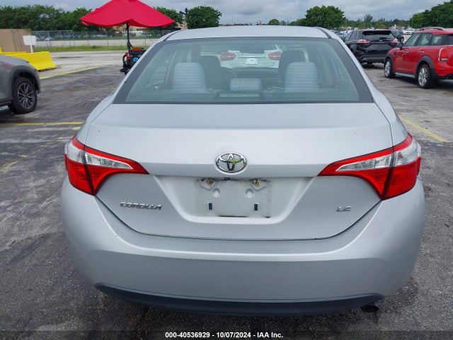 Toyota COROLLA LE 2015 2T1BURHE1FC325692 Image 16