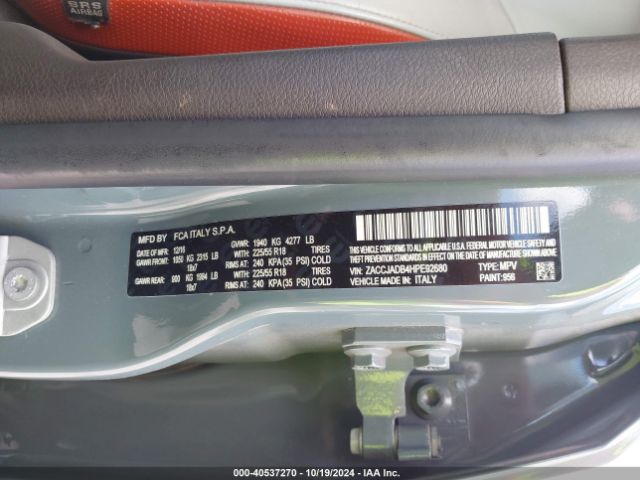 ZACCJADB4HPE92680 Jeep Renegade Limited Fwd