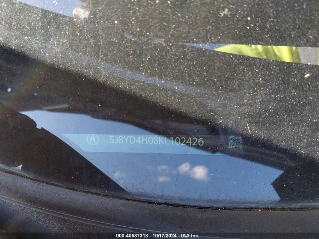 5J8YD4H08KL102426 Acura Mdx Tech   A-spec Pkgs