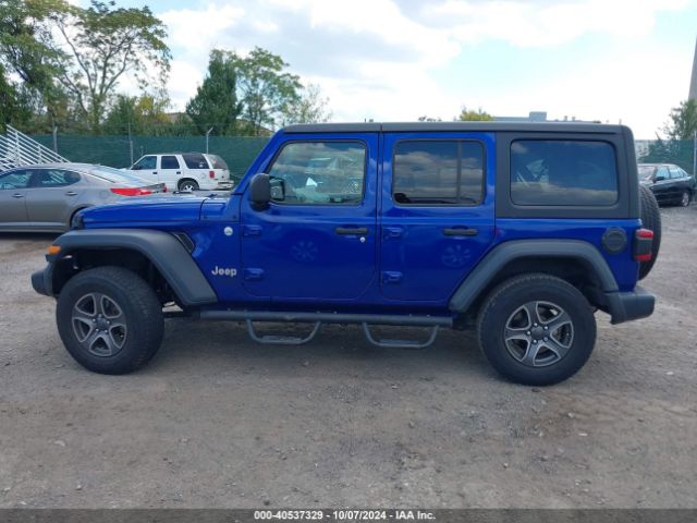 1C4HJXDG5KW605230 Jeep Wrangler Unlimited Sport S 4x4