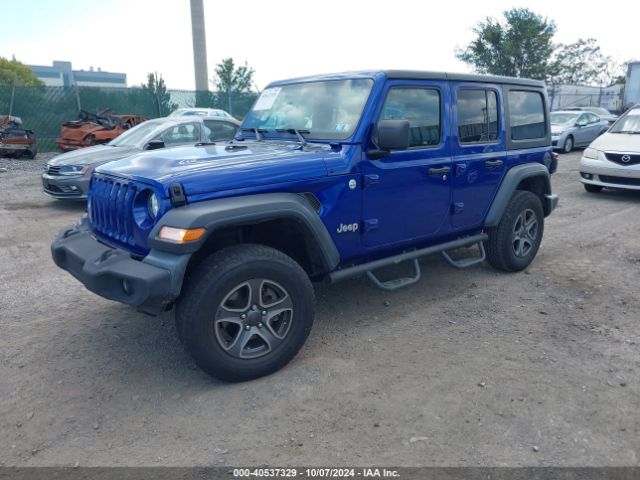1C4HJXDG5KW605230 Jeep Wrangler Unlimited Sport S 4x4