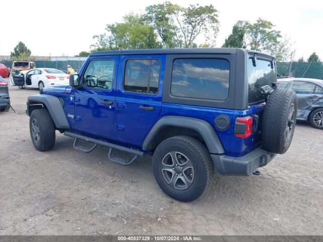 1C4HJXDG5KW605230 Jeep Wrangler Unlimited Sport S 4x4