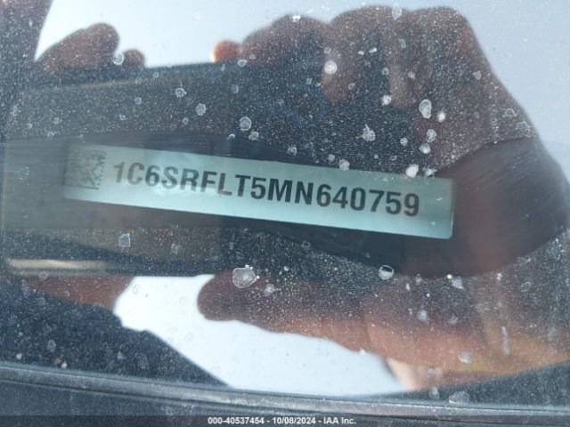 1C6SRFLT5MN640759 RAM 1500 Rebel  4x4 5'7 Box