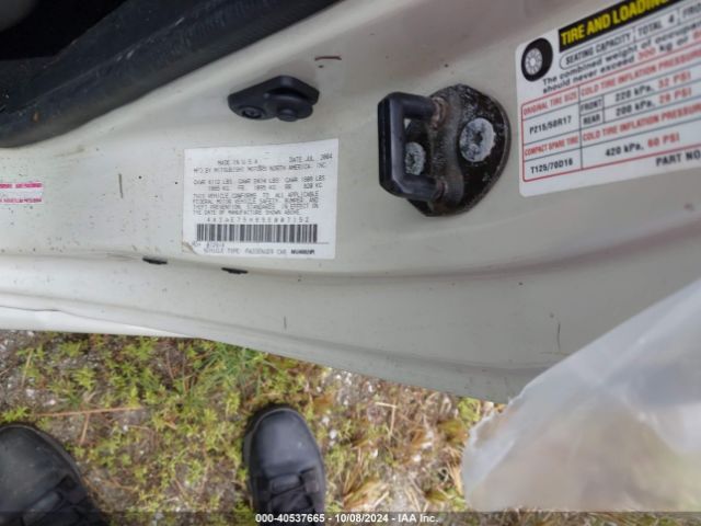 2005 MITSUBISHI ECLIPSE SPYDER 4A3AE75H65E007152 Photo 8