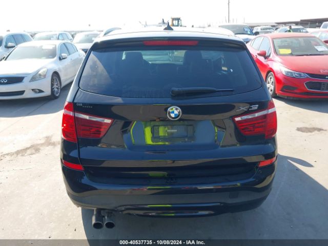 5UXWZ7C56G0T42691 BMW X3 Sdrive28i