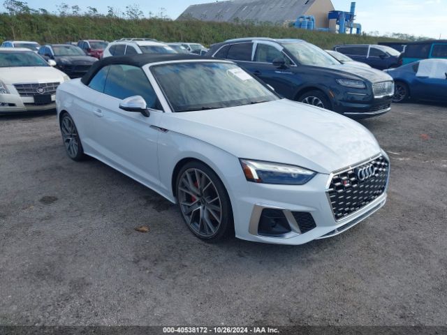 2023 AUDI S5 CABRIOLET WAUW4GF58PN007413