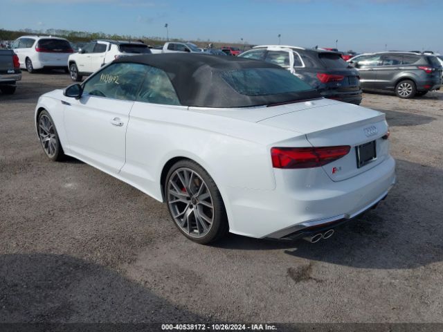 2023 AUDI S5 CABRIOLET WAUW4GF58PN007413 Photo 2