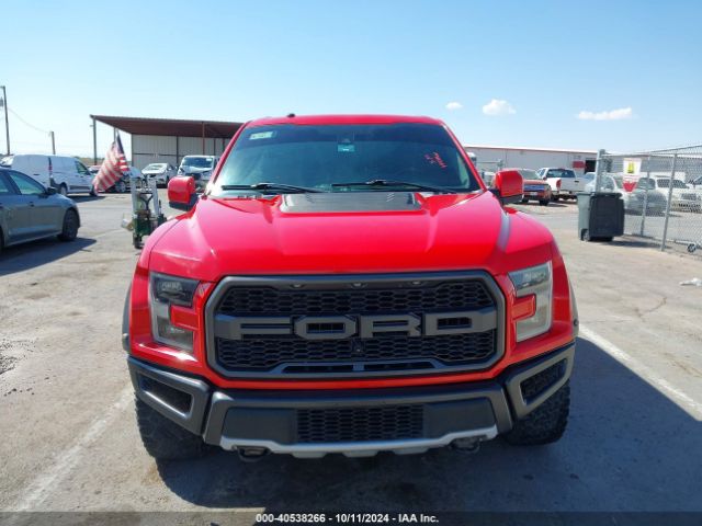 1FTFW1RG4JFC45879 Ford F-150 Raptor