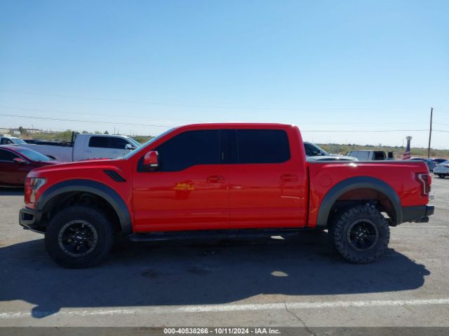 1FTFW1RG4JFC45879 Ford F-150 Raptor