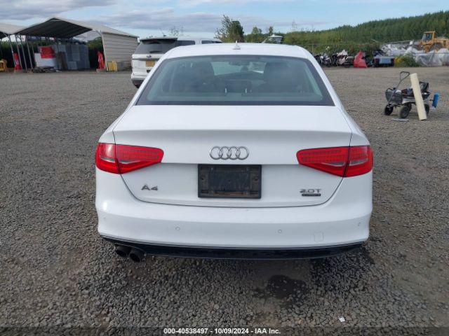 WAUBFAFLXGN014416 Audi A4 2.0t Premium