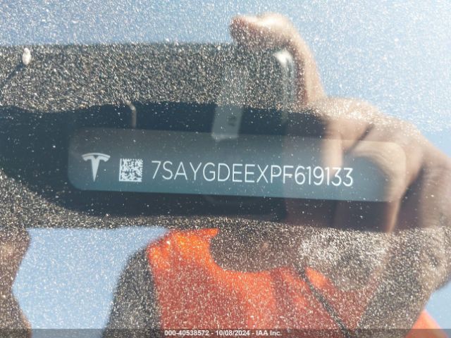 7SAYGDEEXPF619133 Tesla Model Y