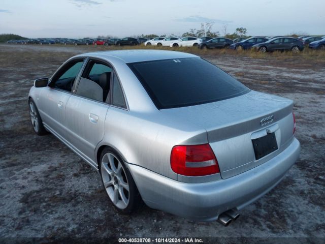 2001 AUDI S4 WAURD68D41A106482 Photo 2