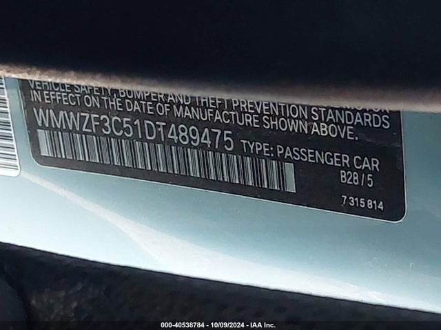 2013 MINI CLUBMAN WMWZF3C51DT489475 Photo 8