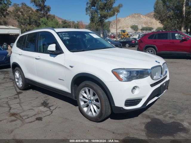 2016 BMW X3 5UXWX9C50G0D80339