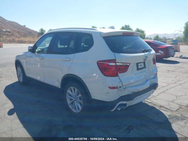 2016 BMW X3 5UXWX9C50G0D80339 Photo 2