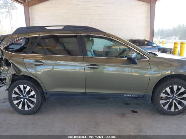 4S4BSAJC9F3244900 Subaru Outback 2.5i Limited