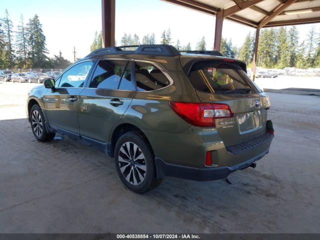 4S4BSAJC9F3244900 Subaru Outback 2.5i Limited