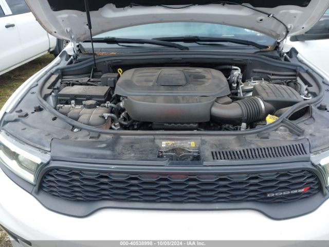 1C4RDHDG4MC659964 Dodge Durango Gt Rwd
