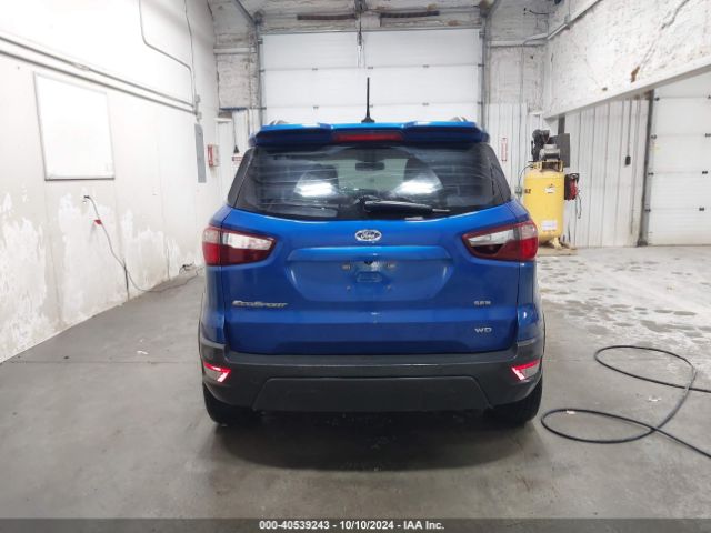 MAJ6S3JLXKC288972 Ford Ecosport Ses