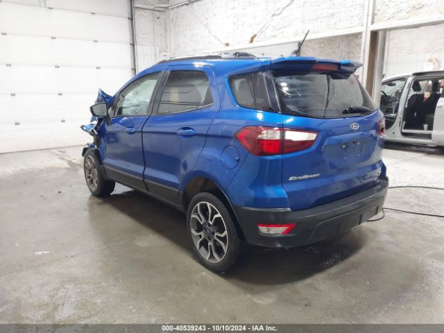 MAJ6S3JLXKC288972 Ford Ecosport Ses