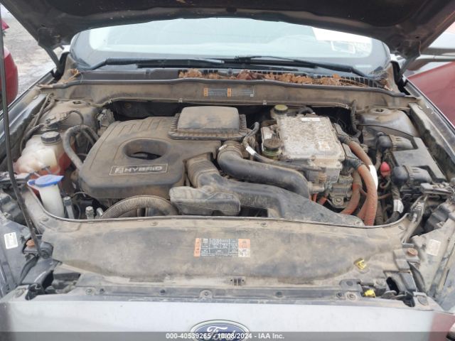 3FA6P0LU8ER265766 Ford Fusion Hybrid Se