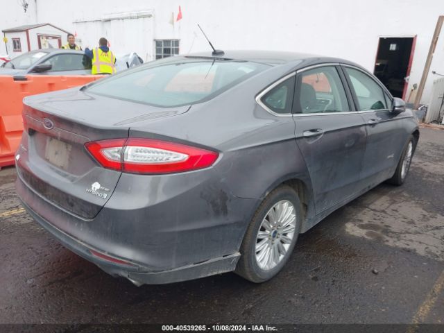 3FA6P0LU8ER265766 Ford Fusion Hybrid Se