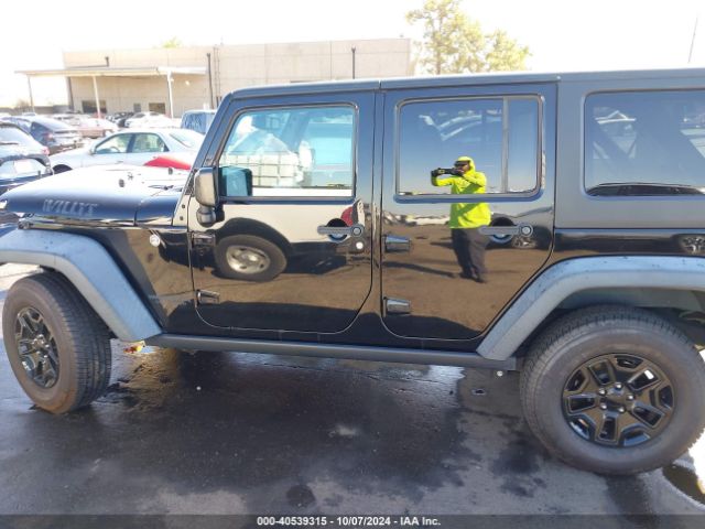 1C4BJWDG0HL608210 Jeep Wrangler Unlimited Willy Wheeler 4x4