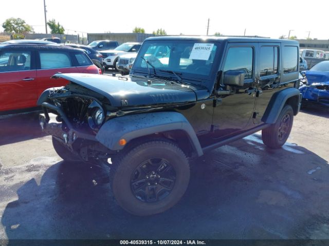 1C4BJWDG0HL608210 Jeep Wrangler Unlimited Willy Wheeler 4x4