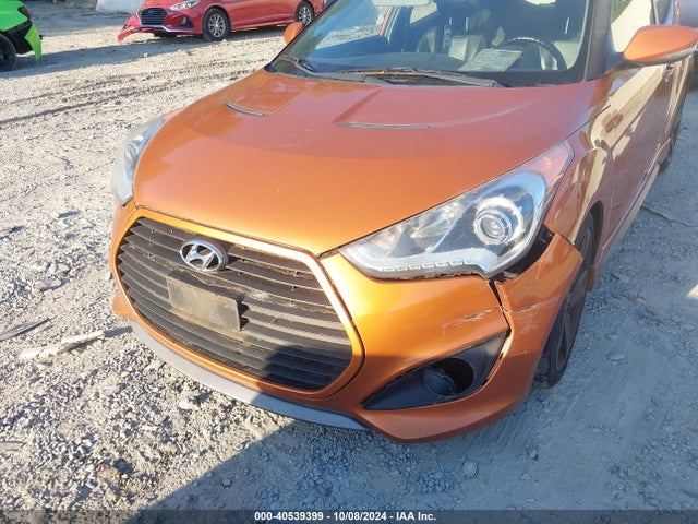 Hyundai Veloster Turbo W/black 2014 KMHTC6AE2EU186573 Image 6