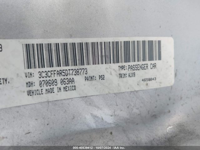 2013 FIAT 500 3C3CFFAR5DT738773 Photo 8