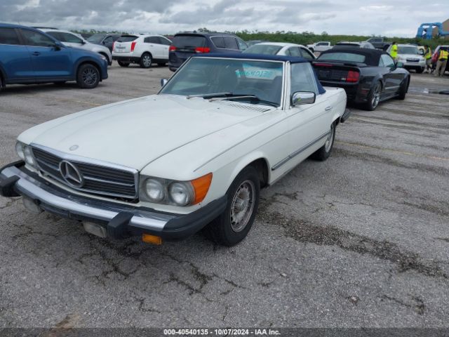 1984 MERCEDES-BENZ 380 WDBBA45A0EA008369 Photo 1