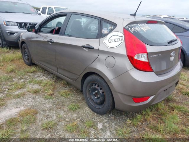KMHCT5AEXEU159745 Hyundai ACCENT GS
