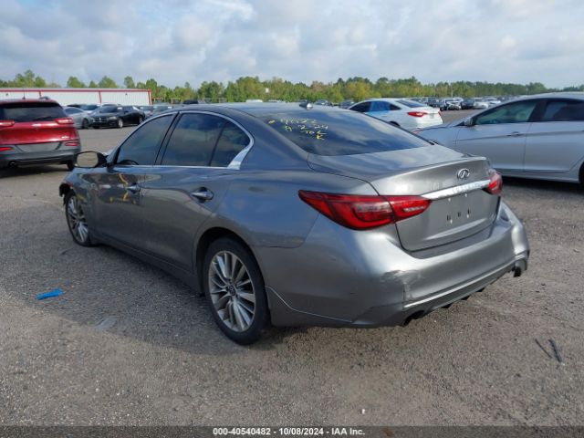 JN1EV7AP8KM542523 Infiniti Q50 3.0t Luxe