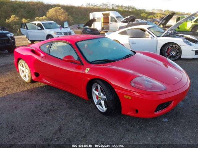 2000 FERRARI 360 ZFFYU51A3Y0122005 Photo 0